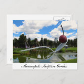 Minneapolis Sculpture Garden Briefkaart (Voorkant / Achterkant)