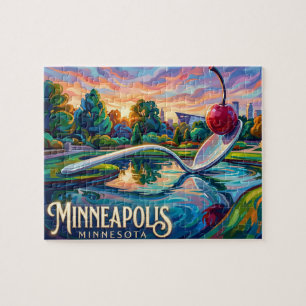 Minneapolis Sculpture Garden Minnesota Legpuzzel