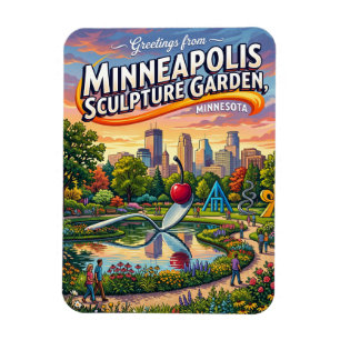 Minneapolis Sculpture Garden VS Magneet