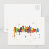 Minneapolis Skyline Briefkaart (Voorkant / Achterkant)