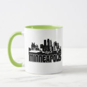Minneapolis Skyline Mok (Links)