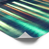 Minneapolis Skyline 's nachts Poster (Hoek)