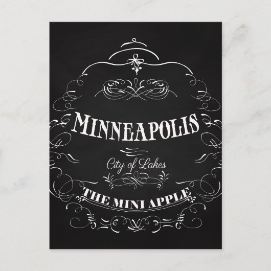 Minneapolis - Stad van de Meren Briefkaart (Voorkant)