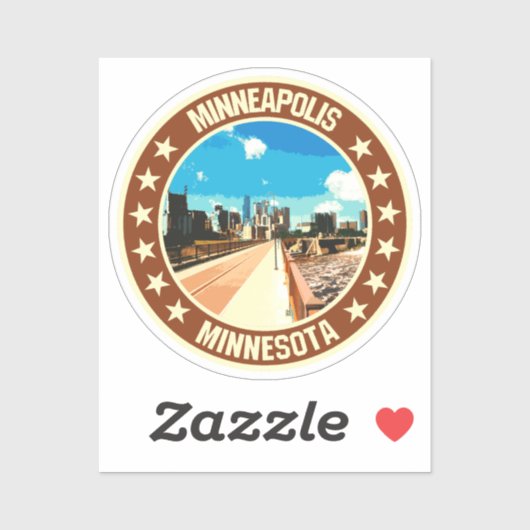 Minneapolis Sticker (Vel)