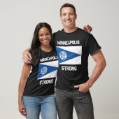 Minneapolis Strong T-Shirt Basique Foncé (Unisexe)