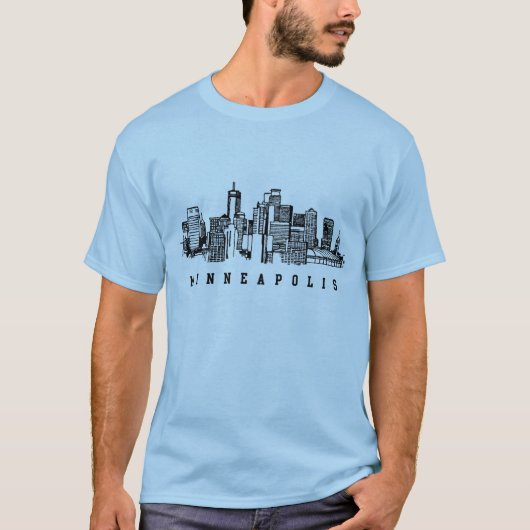 Minneapolis T-shirt (Voorkant)
