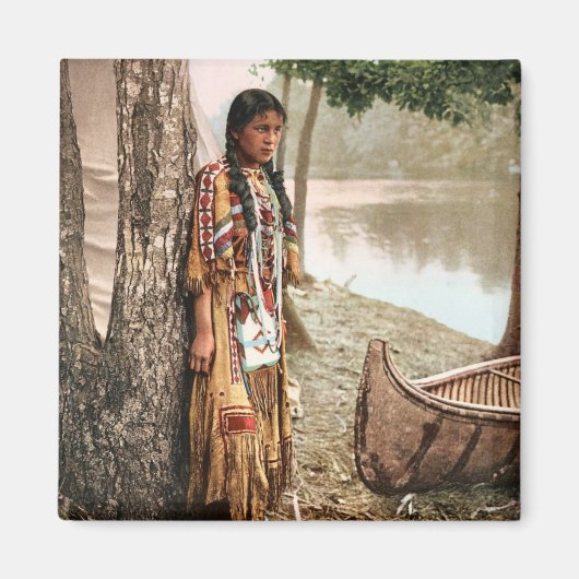 Minnehaha 1897 magneet (Voorkant)