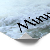 Minnehaha-Herfsten Poster (Hoek)