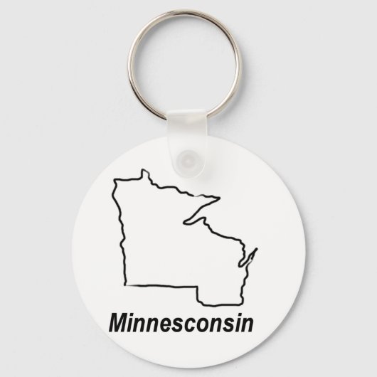 Minnesconsin Sleutelhanger (Voorkant)