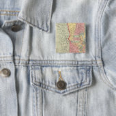 Minnesota 2 vierkante button 5,1 cm (In situ)