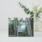 Minnesota au lac Carte postale (Debout devant)