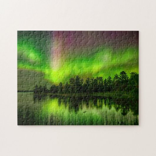 Minnesota Aurora Borealis Legpuzzel (Horizontaal)