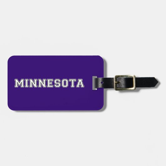 Minnesota Bagagelabel (Voorkant horizontaal)
