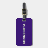 Minnesota Bagagelabel (Voorkant verticaal)