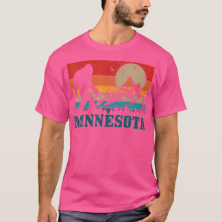 Minnesota Bigfoot Mountains Wandelcamping T-shirt