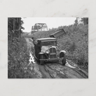 Minnesota Blueberry Pickers, 1937 Briefkaart