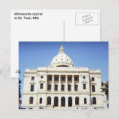 Minnesota Capital Briefkaart (Voorkant / Achterkant)