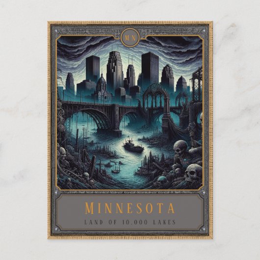 Minnesota | Carte postale Art gothique (Devant)