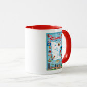 Minnesota Cartoon Map Mok (Voorkant rechts)