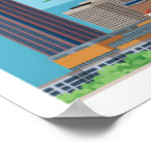 Minnesota Cartoon Map Poster (Hoek)