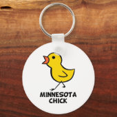 Minnesota Chick Sleutelhanger (Voorkant)