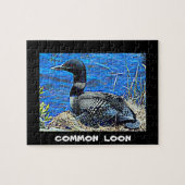 Minnesota Common Loon Legpuzzel (Horizontaal)