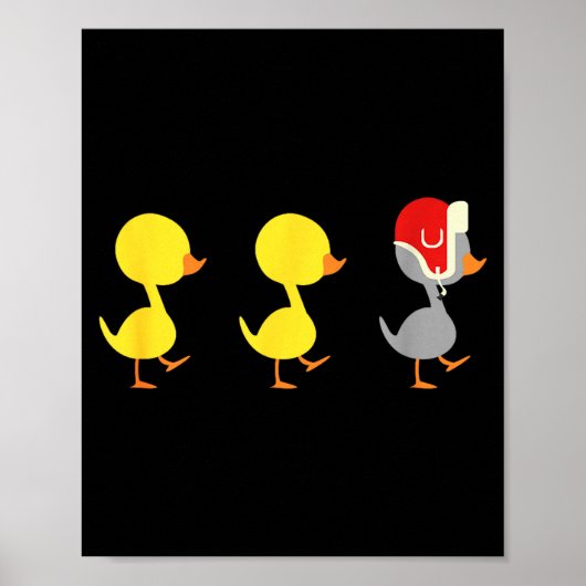 Minnesota Duck Duck G Duck Funny Poster (Voorkant)