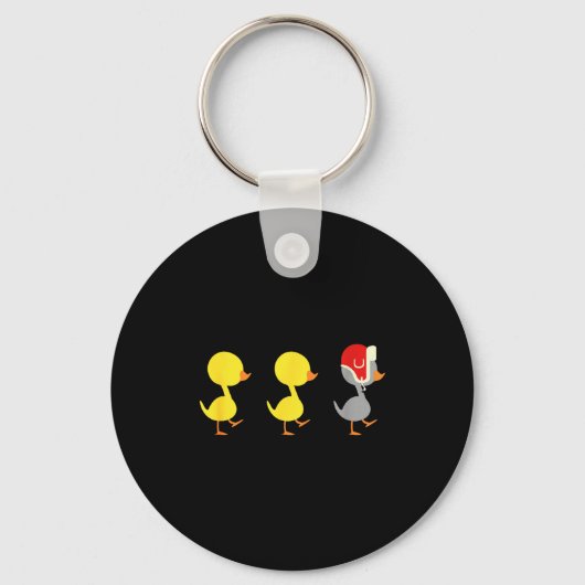 Minnesota Duck Duck G Duck Funny Sleutelhanger (Voorkant)