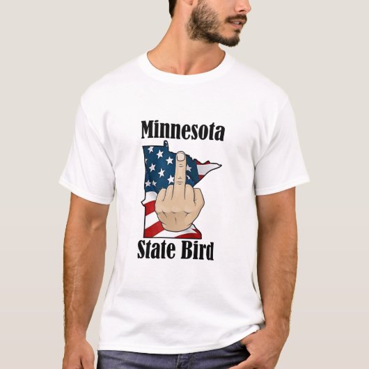 Minnesota État oiseau t-shirt majeur (Devant)