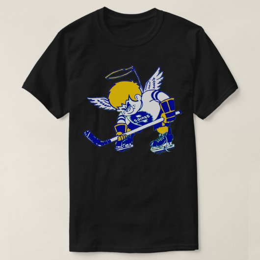 Minnesota Fighting Saints WHA Hockey T-shirt (Design voorkant)