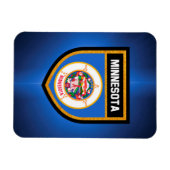 Minnesota Flag Magneet (Horizontaal)