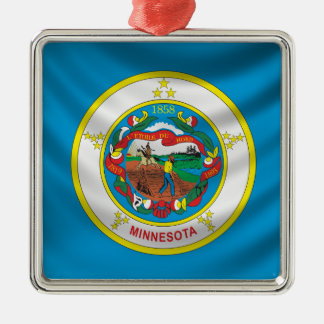 Minnesota Flag Metalen Ornament