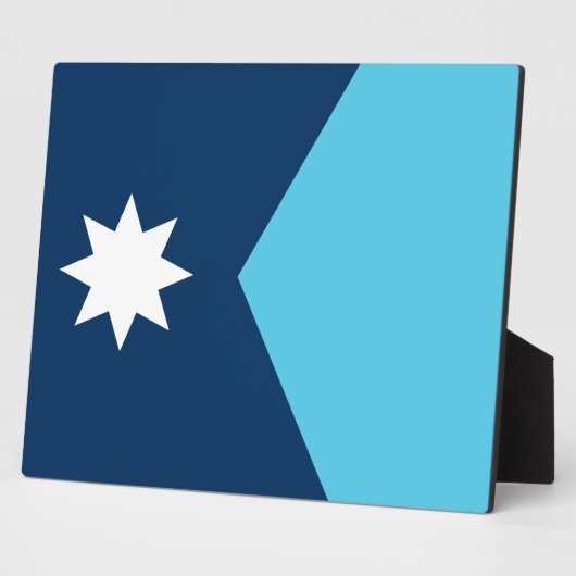 Minnesota Flag Plaque (Côté)