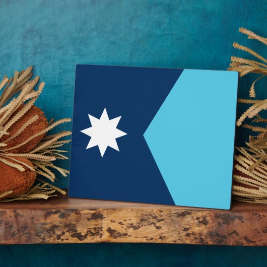 Minnesota Flag Plaque (Côté)