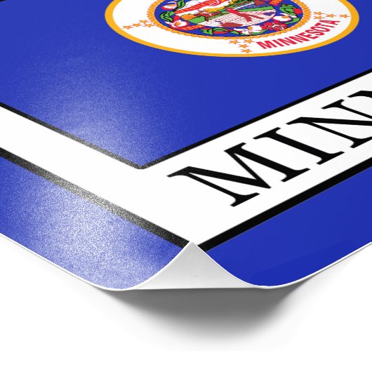 Minnesota Foto Afdruk (Hoek)