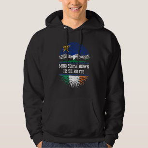 Minnesota geteeld met Ierse roots Ierland Hoodie