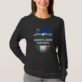 Minnesota geteeld met Ierse roots Ierland T-shirt