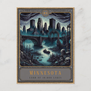 Minnesota   Gotische kunst Briefkaart