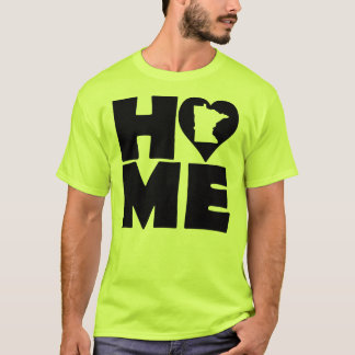 Minnesota Home Heart State Tees T-shirt