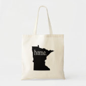 Minnesota Home State Canvas tas (Voorkant)