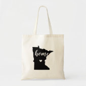 Minnesota Home State Canvas tas (Voorkant)