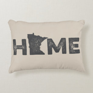 Minnesota Home State Love Pillow Accent Kussen