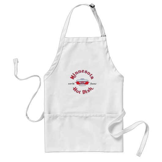 Minnesota Hot Dish Apron Standaard Schort (Voorkant)