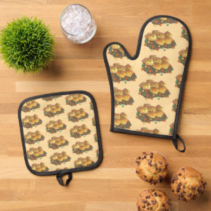 Minnesota Hot Dish Tater Tot Casserole Ovenwant & Pannenlap Set