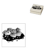 Minnesota Hot Dish Tater Tot Casserole Rubberstempel (Gestempeld)