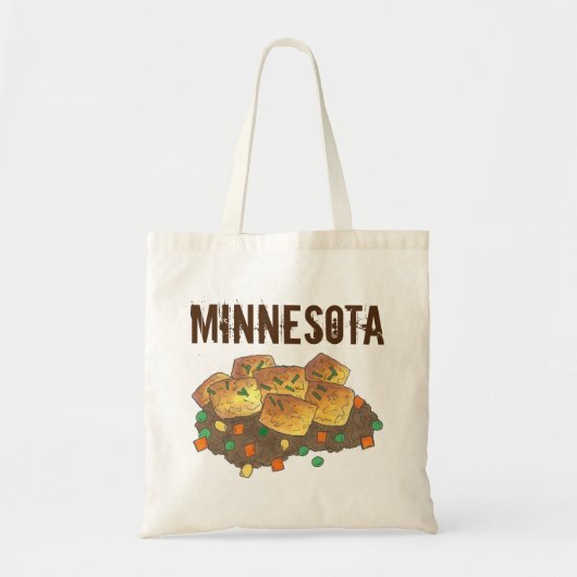 Minnesota Hot Dish Tater Tot Casserole Tote Bag (Voorkant)