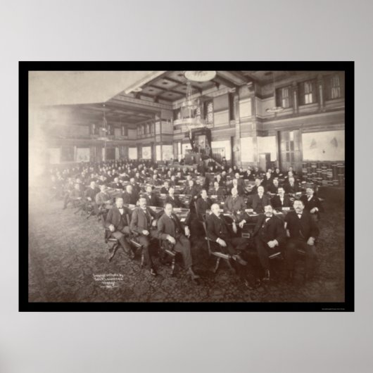 Minnesota House Reps Foto 1901 Poster (Voorkant)