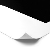 Minnesota in zwart-wit poster (Hoek)