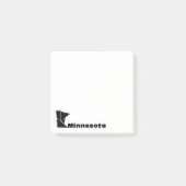 Minnesota-kaart Post-it® Notes (Voorkant)