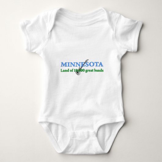 Minnesota - Land met 10.000 Banden Romper (Voorkant)